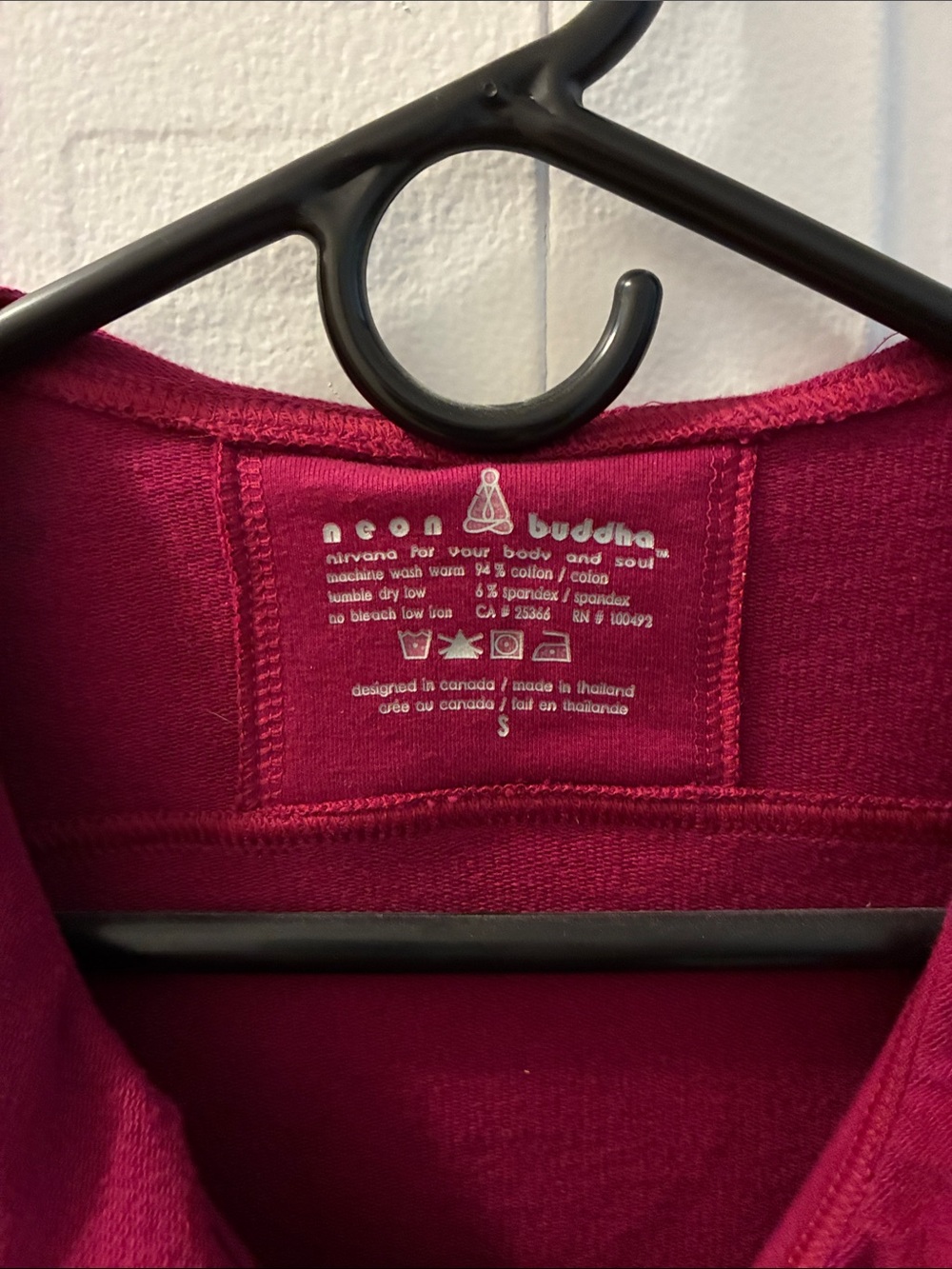 neon buddha Women's Deep Magenta Pink Jacket